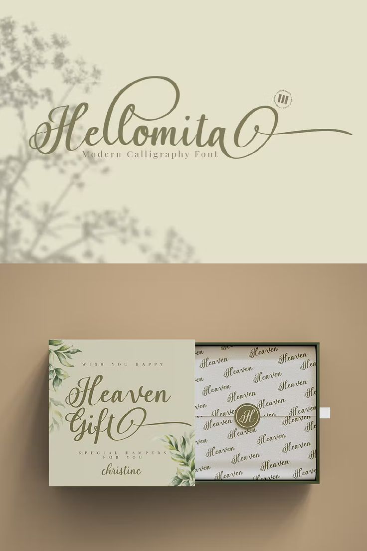 Hellomita Modern Cursive Font | Fontza