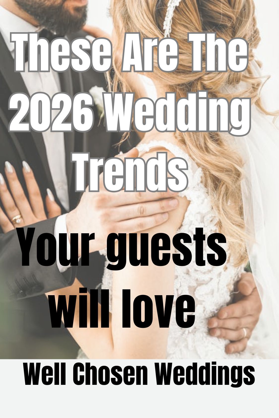 These are the Wedding Trends for the Year