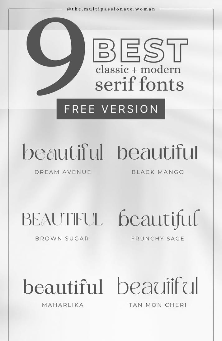 All Collection Font Bundle Bundle · Creative Fabrica | Best serif fonts, Cursive fonts, Graphic…