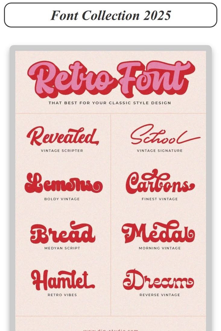 The best vintage fonts to elevate your branding project instantly