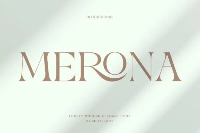 Merona Font⭐