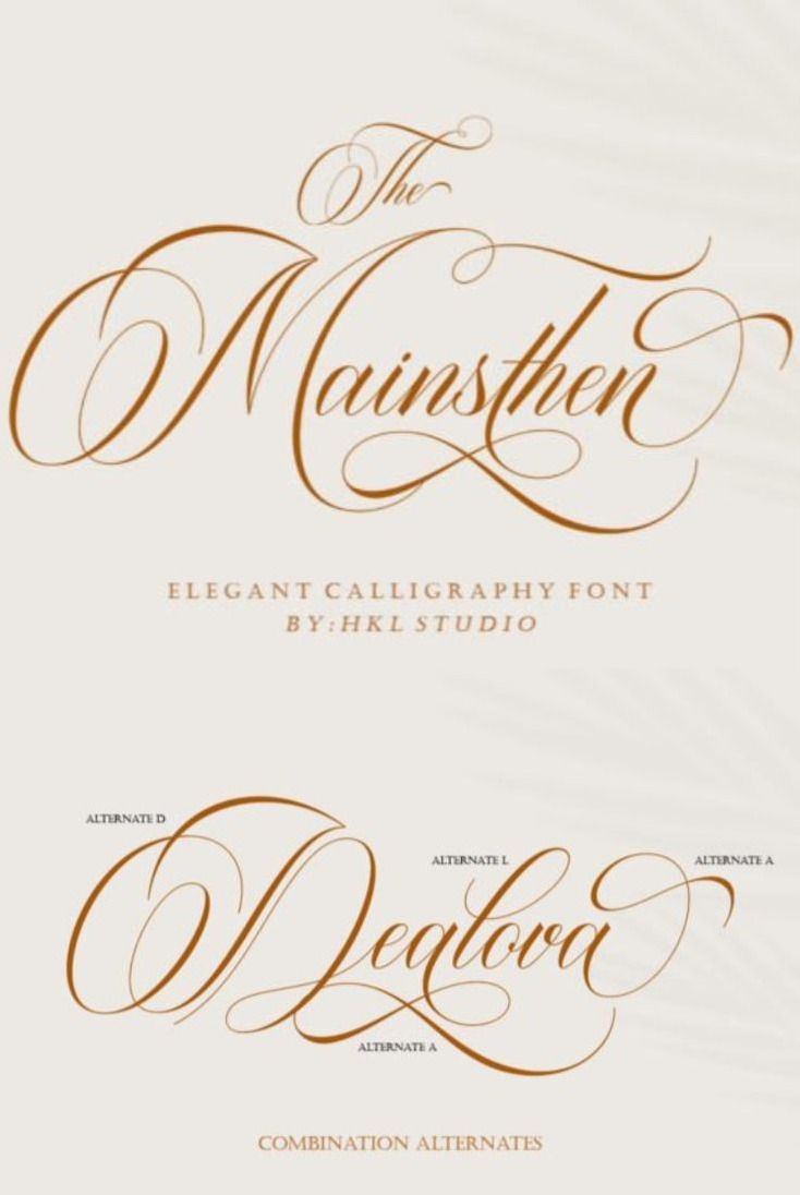 The Mainsthen Font