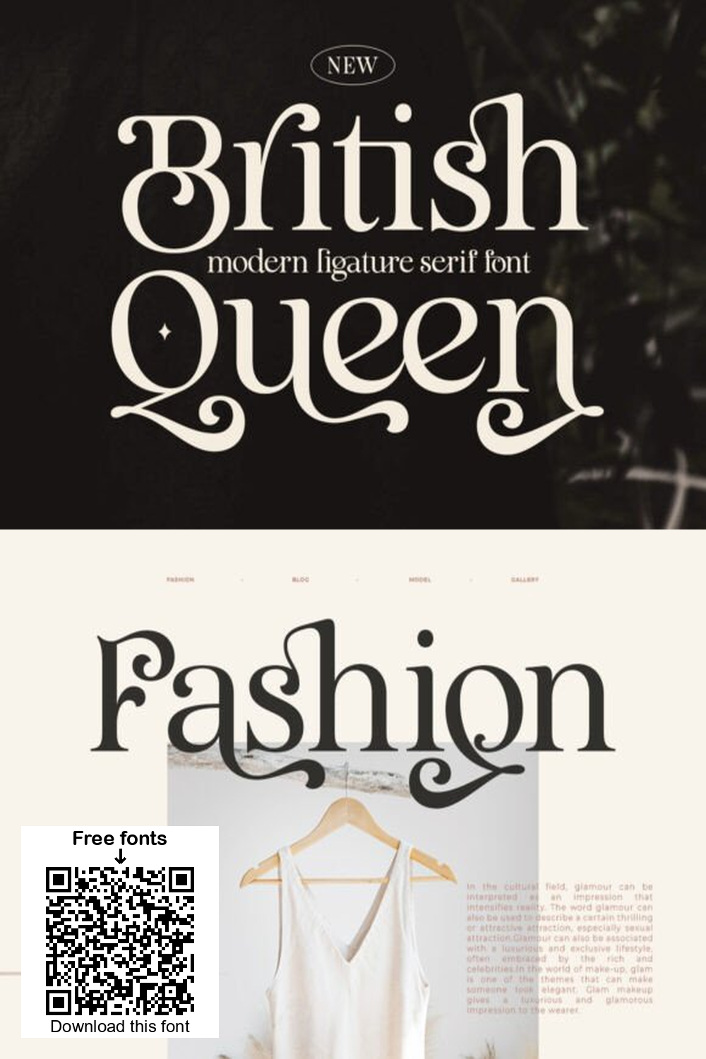 British Queen Font