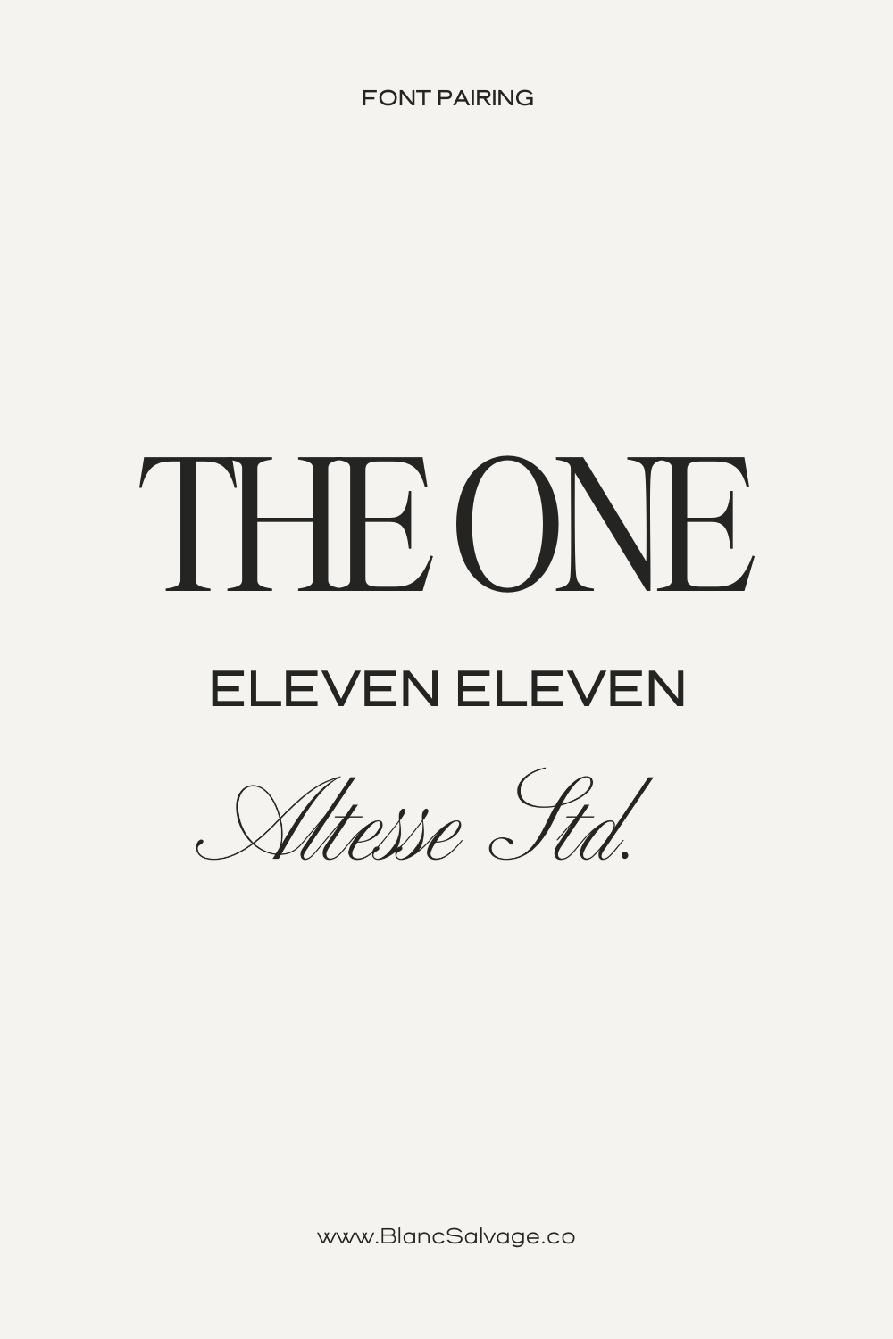 Font Pairing Ideas for Modern Luxury Brands | Typography Combinations