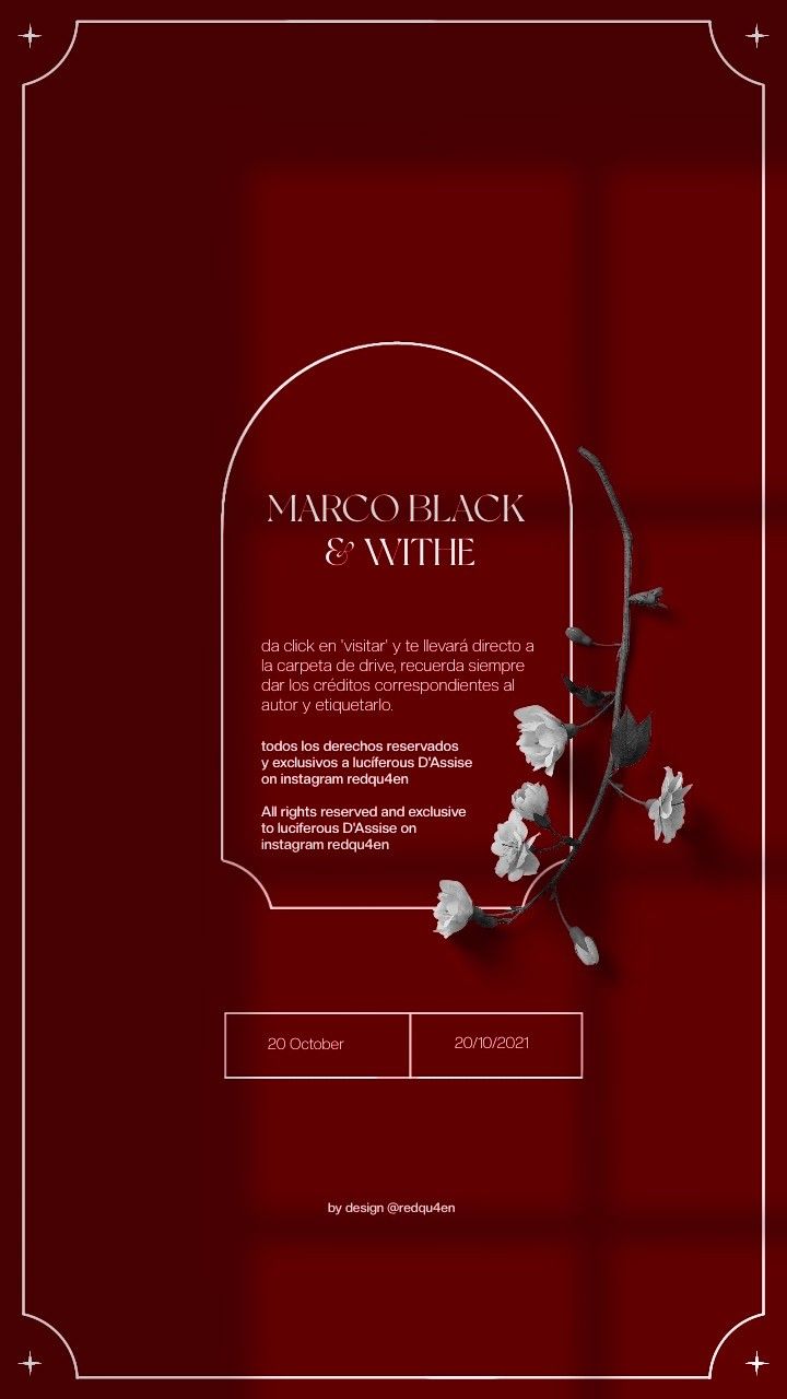 ਏਓ   ٠  𝐌𝖺𝗋𝖼𝗈 𝐁𝗅𝖺𝖼𝗄 & 𝐖𝗁𝗂𝗍𝖾