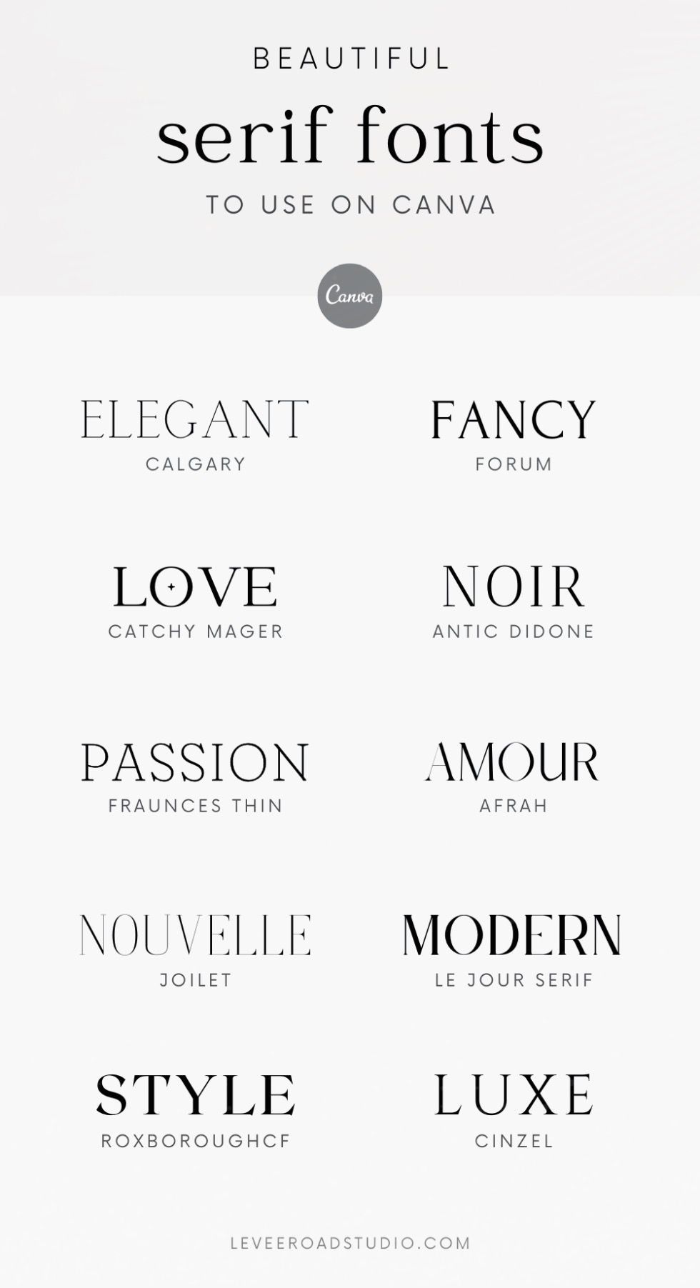 Best Serif and Calligraphy Fonts for Modern Wedding Design😀