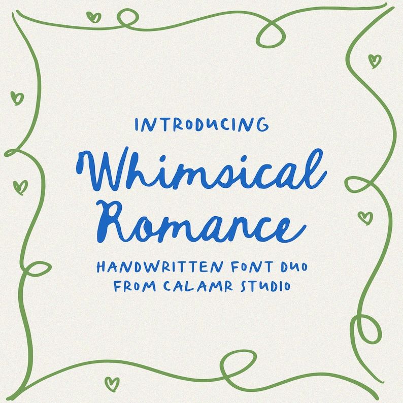 Whimsical Handwritten Font Script, Wedding Calligraphy Font, Handwriting Font, Quirky Font for Handwritten Invitations — Etsy