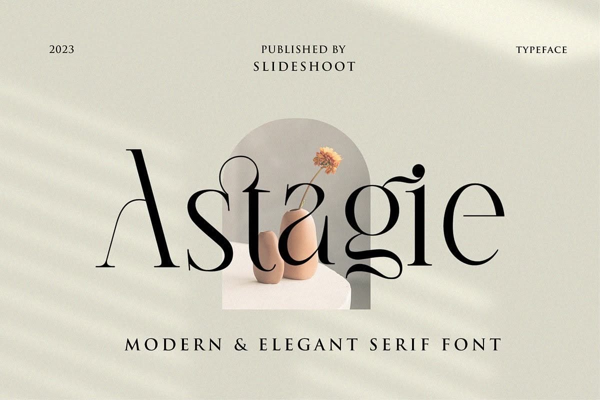 Astagie Modern Serif Font Free Download⭐