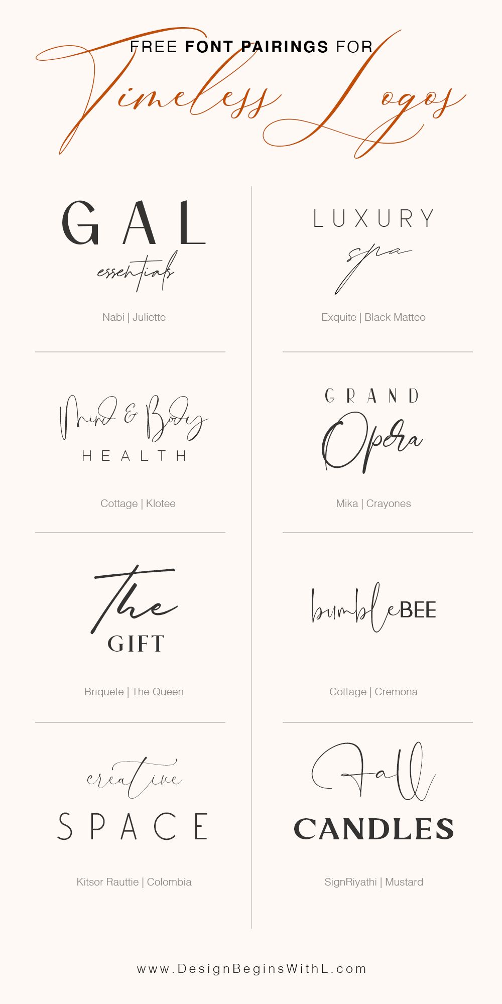 Free and Elegant Fonts for Farmhouse Signs