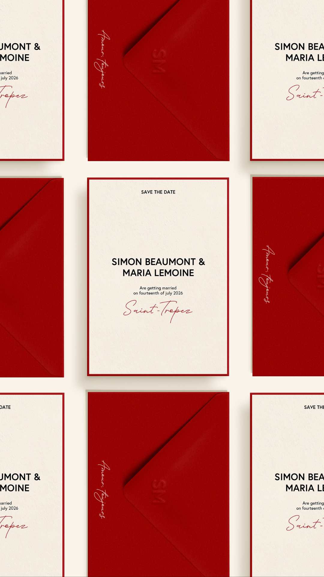 Wedding Website Template | Simon