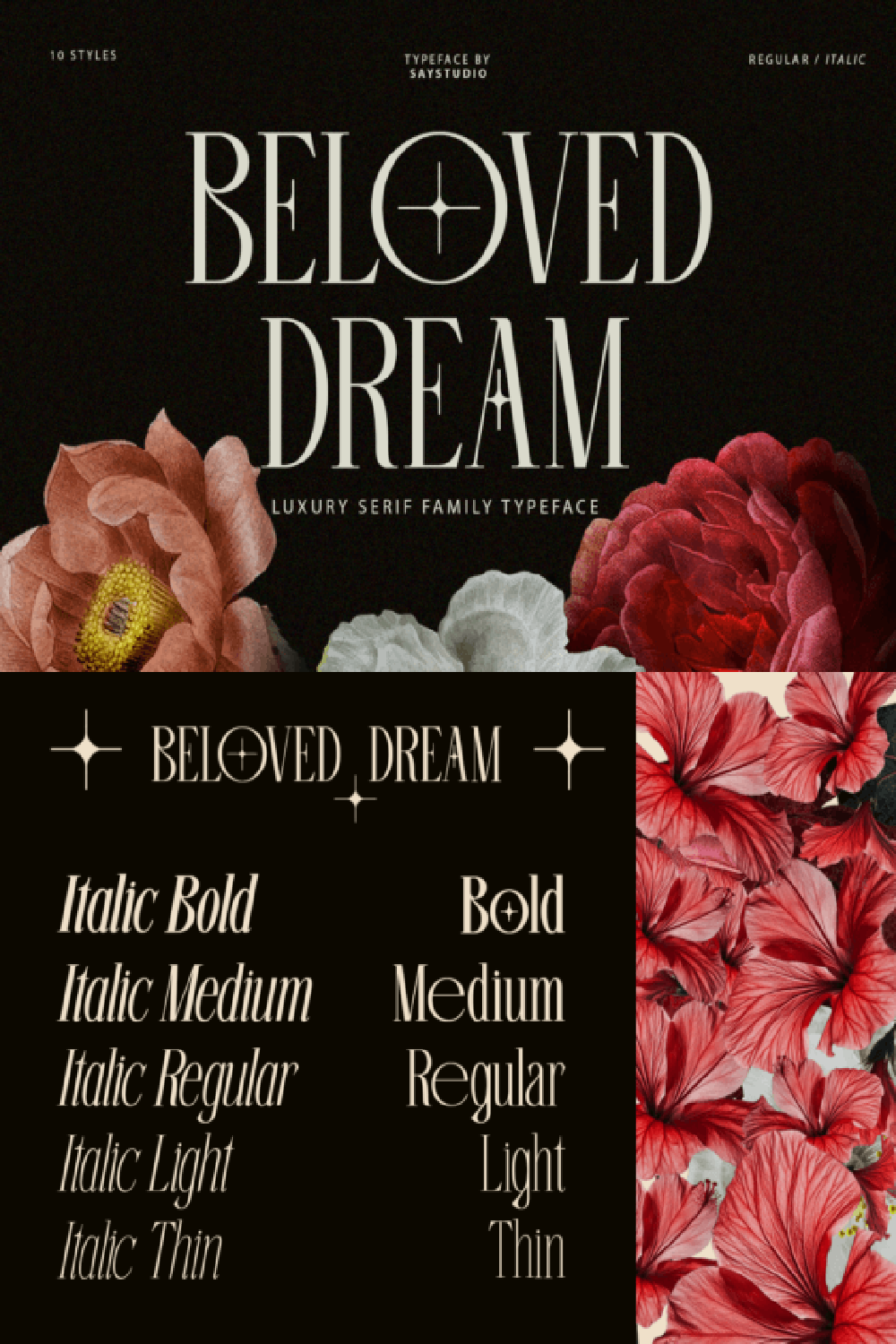 Beloved Dream Font: Elegant Typography for Branding & Wedding Invitations