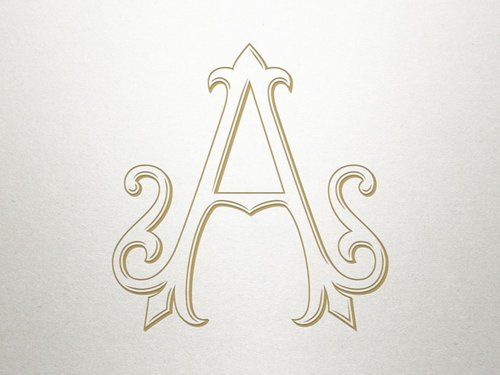 Letter A for print