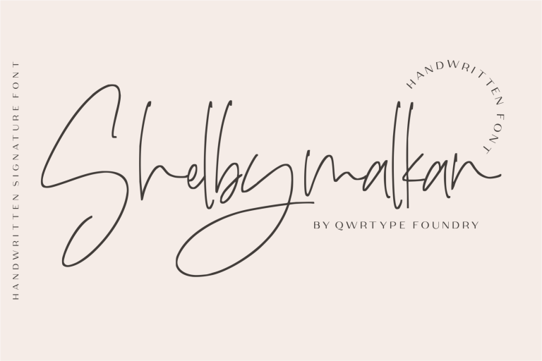 Shelbymalkan Font Free Download