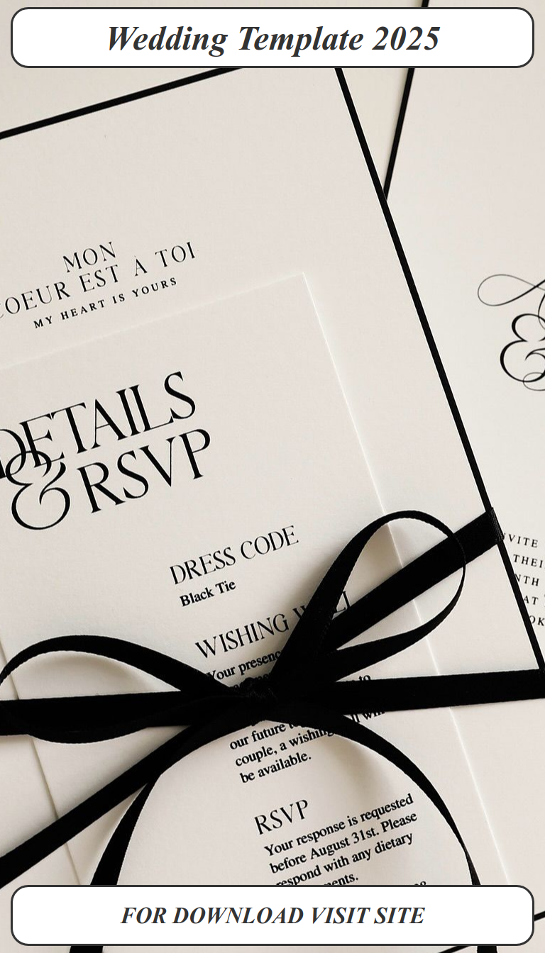 wedding invitation video template free download