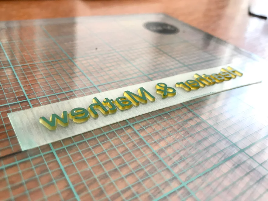 How to Make Affordable DIY Letterpress Wedding Invitations