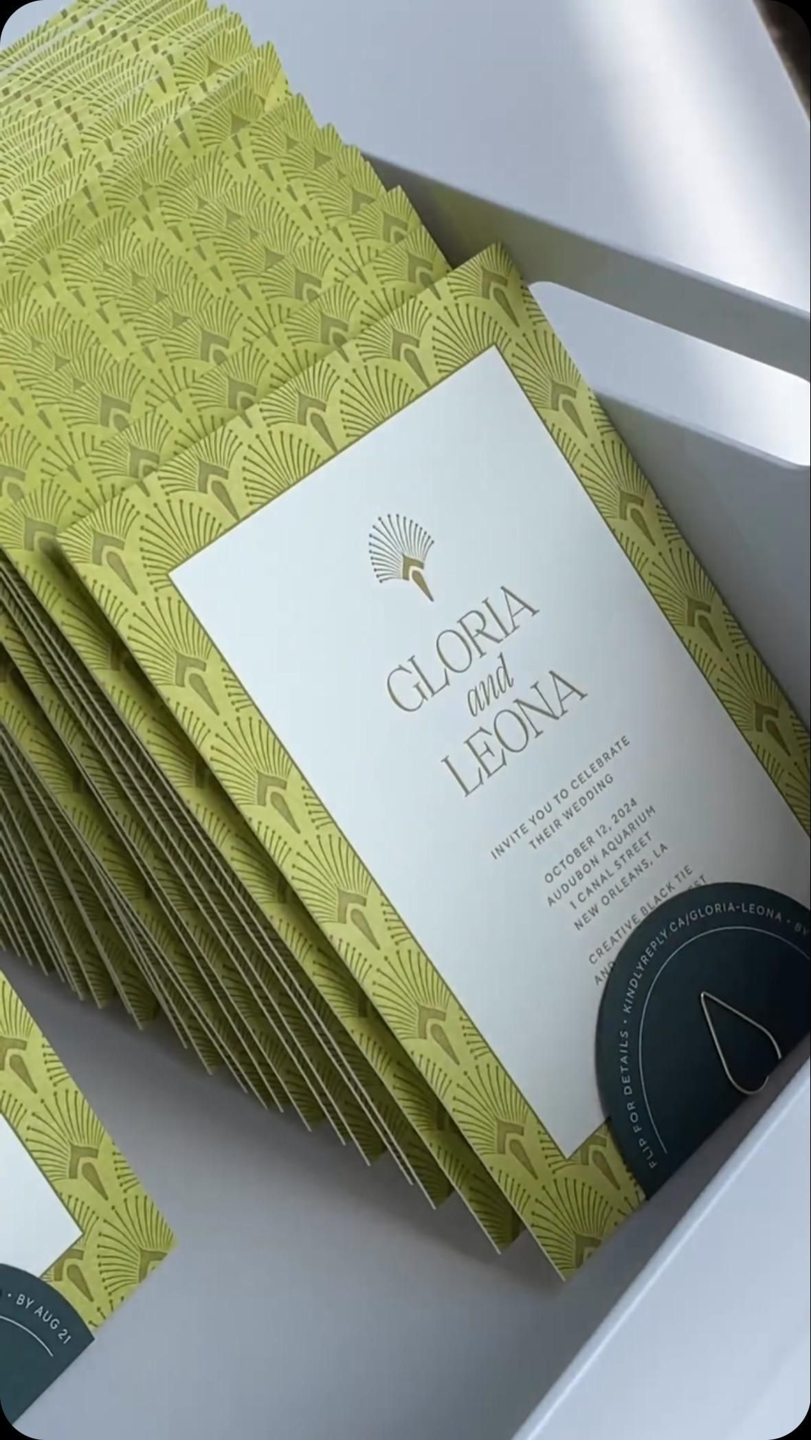 💍 Popular Wedding Invitation Suite Design by Wegomoo