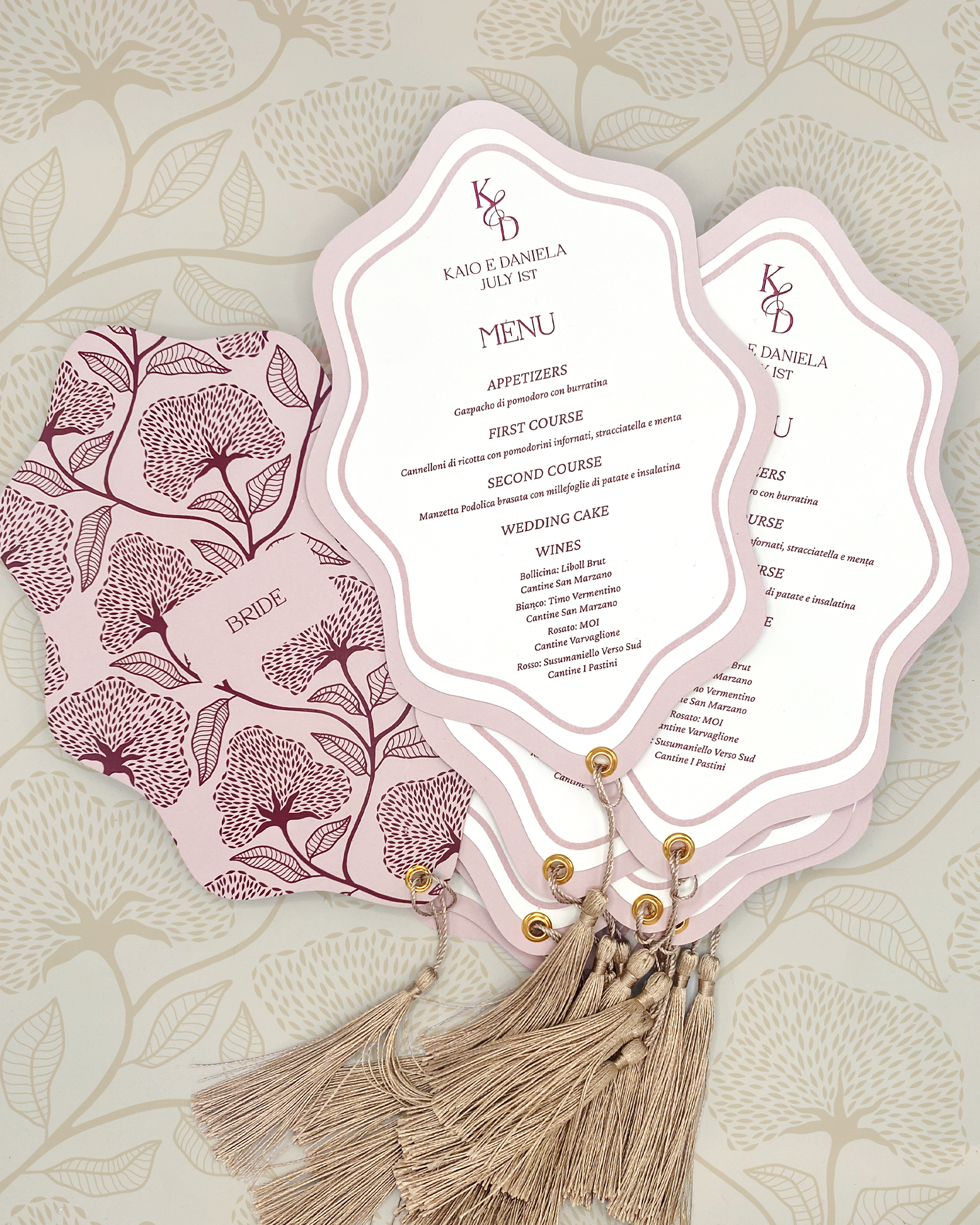 WEDDING MENU