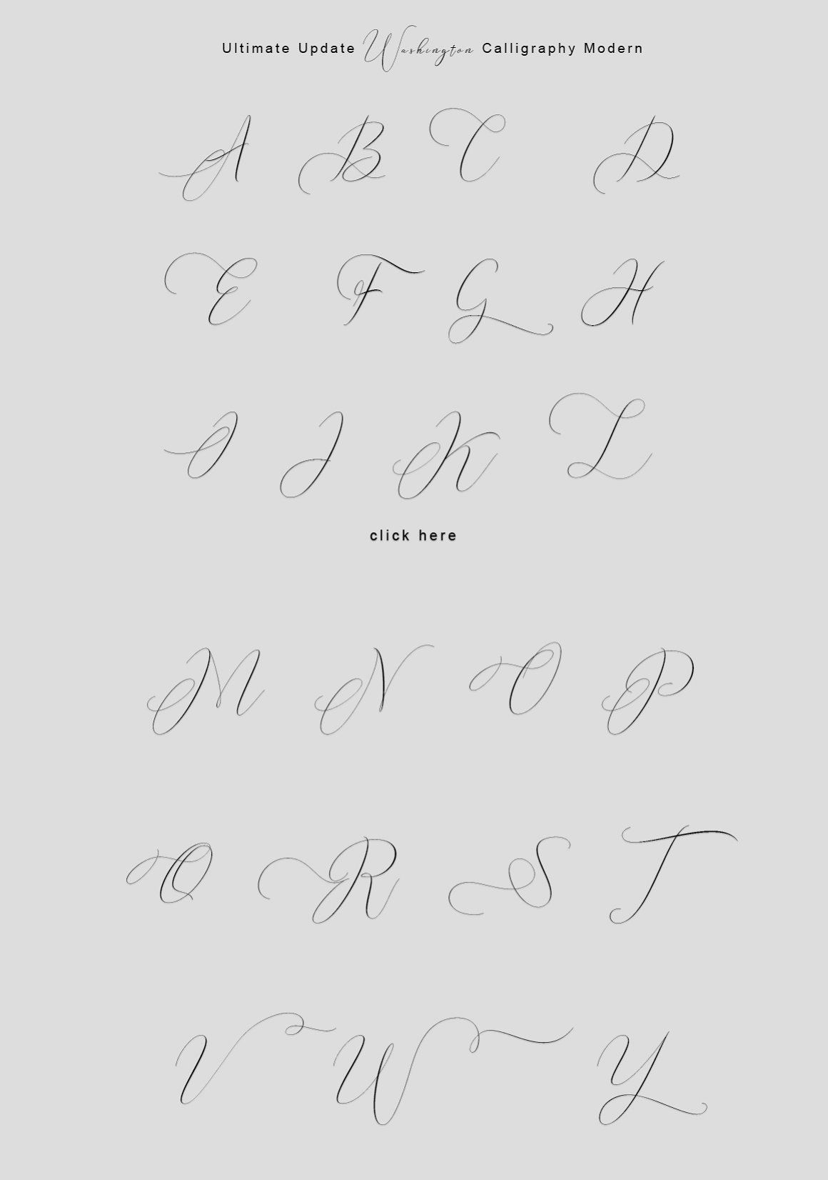 cursive font name tattoos $ Washington Calligraphy: A Modern Take