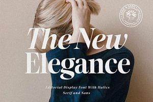 The New Elegance-Serif & Sans