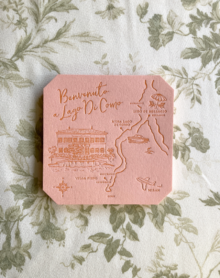 Camellia & Co — Hand Drawn Wedding Map