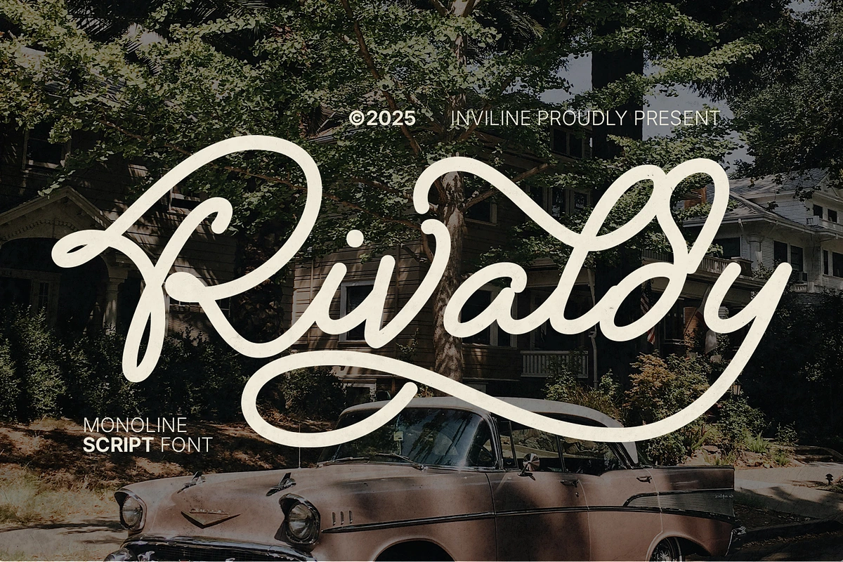 Rivaldy — Stylish Script Font