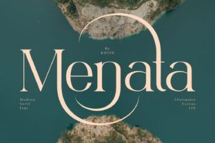 Menata Font by mrkhoir012 | Creative Fabrica — Download Now