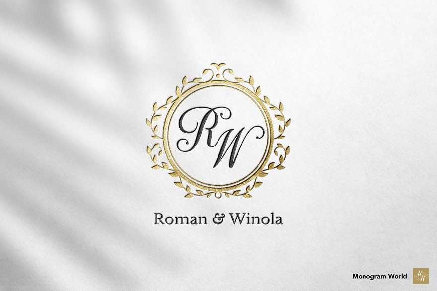 Wedding Monogram RW