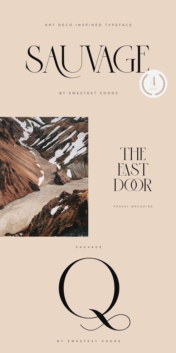 Best Sauvage — Elegant Font + Free Logos🧡