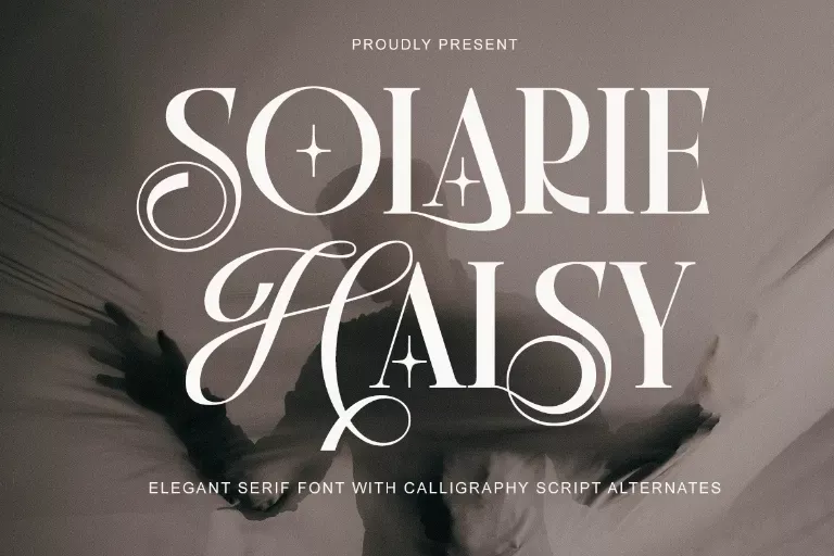 Solarie Halsy Font