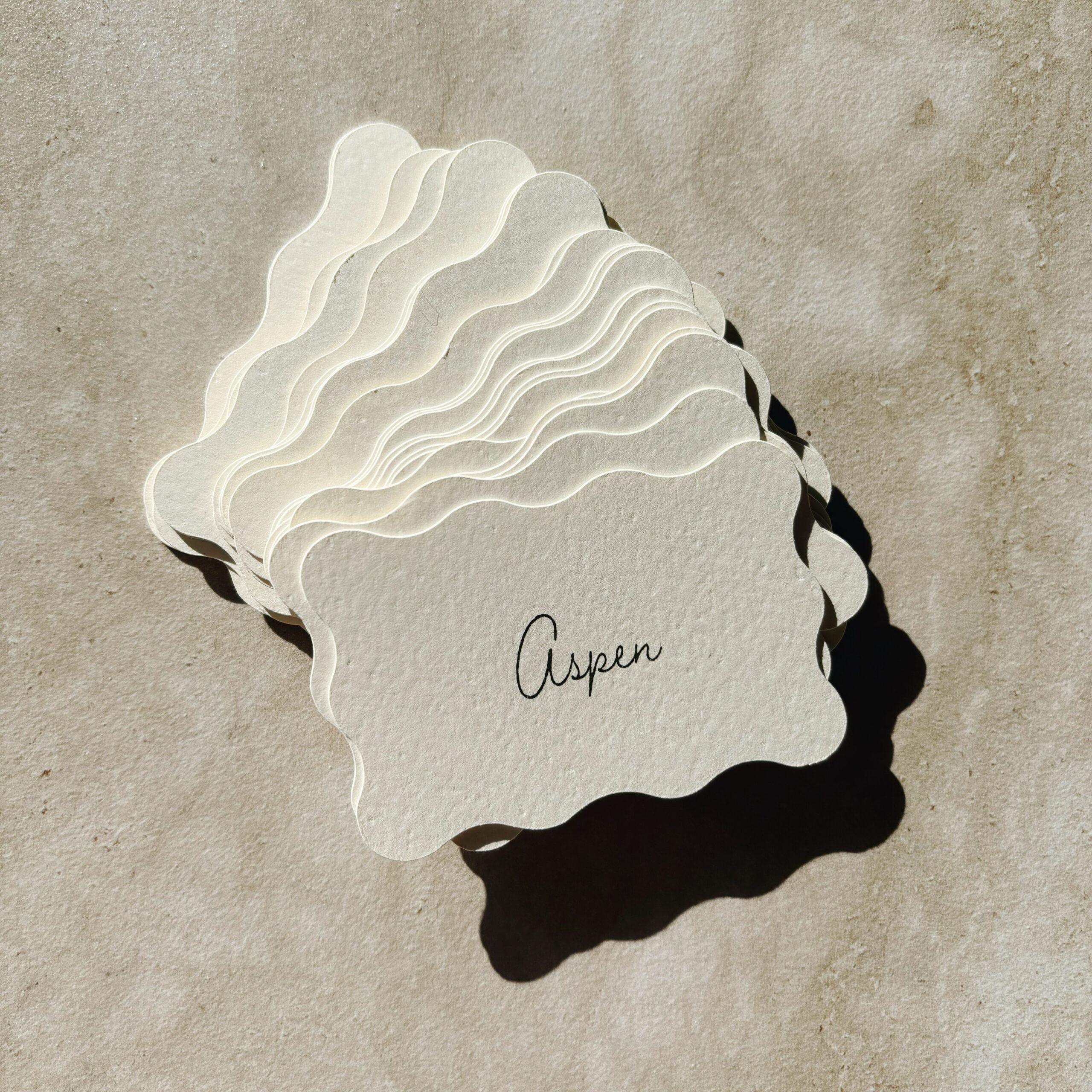 Wedding Guest Namecards