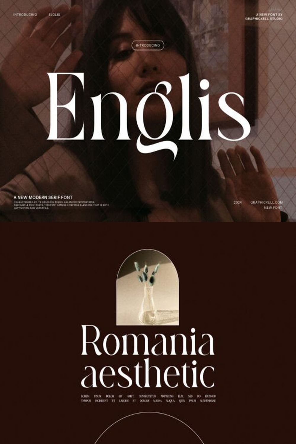 Englis Font: Elegant Serif for Sophisticated Wedding Invitations and Formal Designs