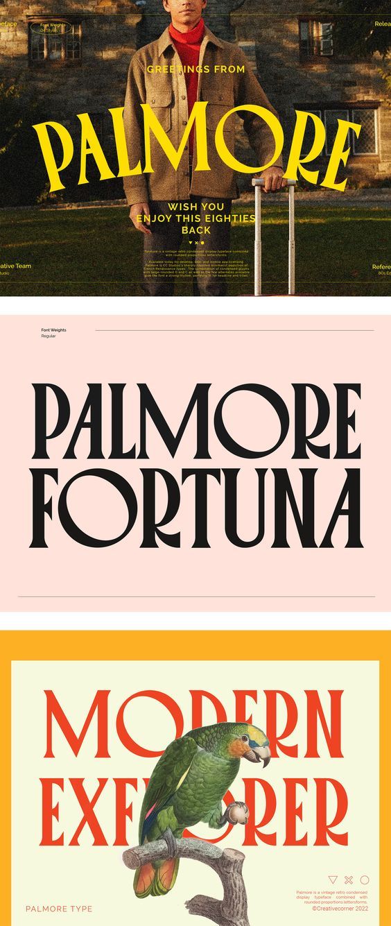 PALMORE — Vintage Rounded Serif