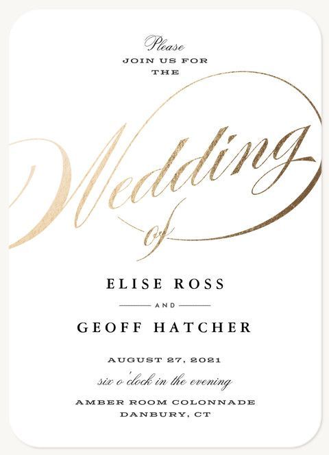 Simply Timeless | Wedding Invitations