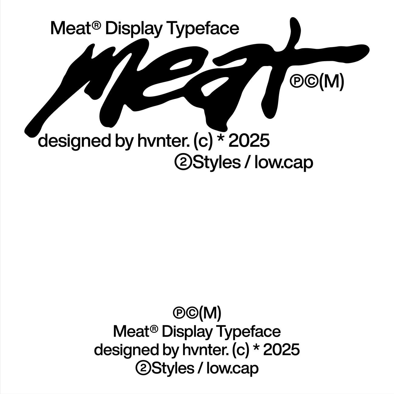 Meat Typeface