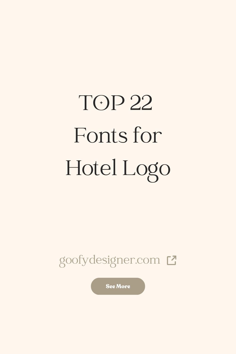 22 Fonts for Hotel Logo