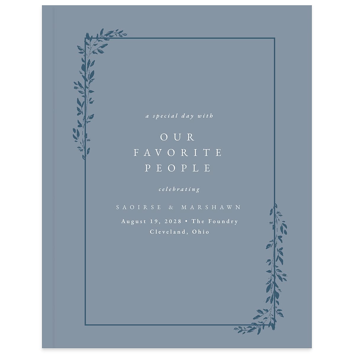 Dainty Frame Guest Books