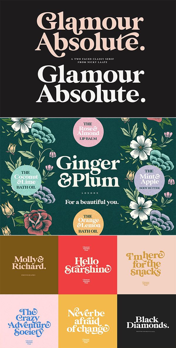 50 Modern Serif Fonts | | Graphic Design Junction